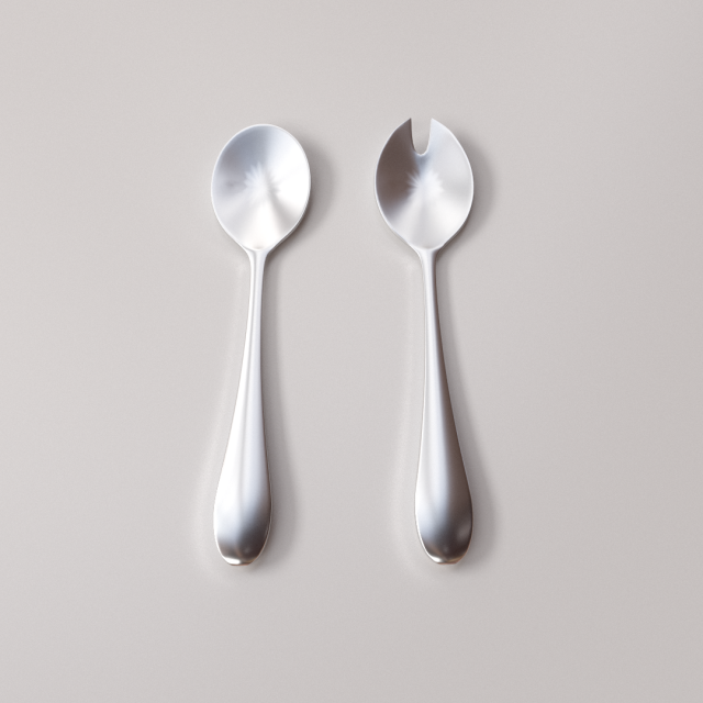 salad server set 3D मॉडल .c4d .max .obj .3ds .fbx .stl .blend 