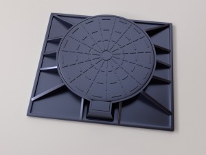 manhole cover 3D 모델