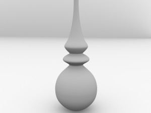 modern vase v2 3D Модель
