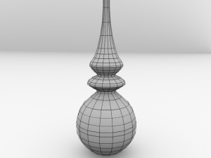 modern vase v2 3D Модель