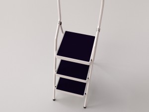 step ladders 3D Model
