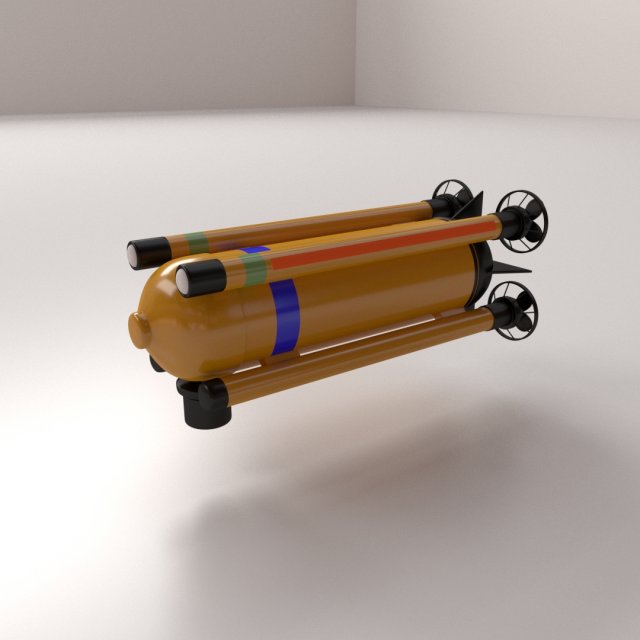 seafox Modello 3D .c4d .max .obj .3ds .fbx .stl .blend
