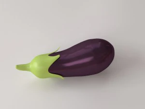 баклажан 3D Модель