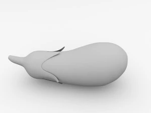 aubergine 3D Model