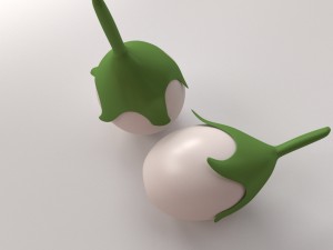 eggplant Modelo 3D