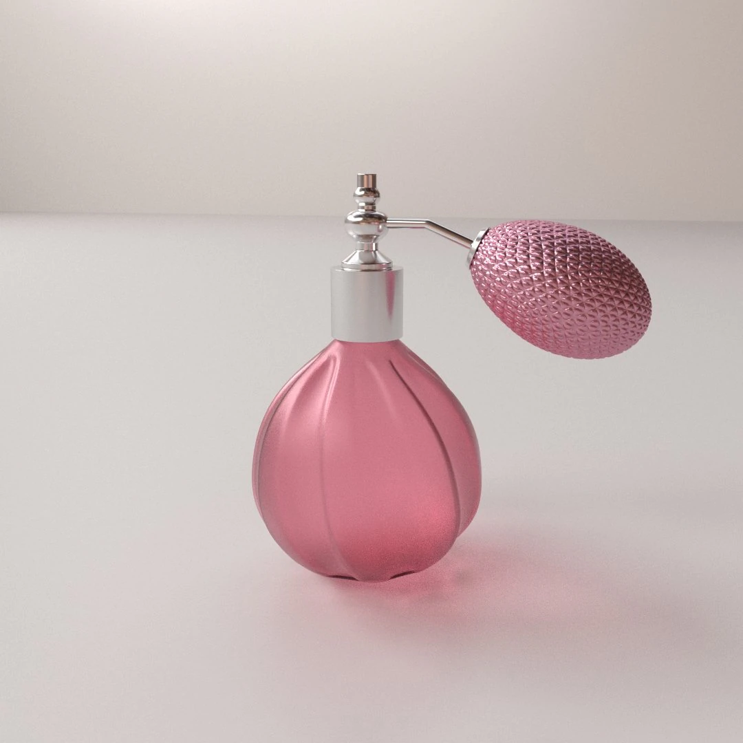 perfume bottle v4 3D Model .c4d .max .obj .3ds .fbx .stl .blend 
