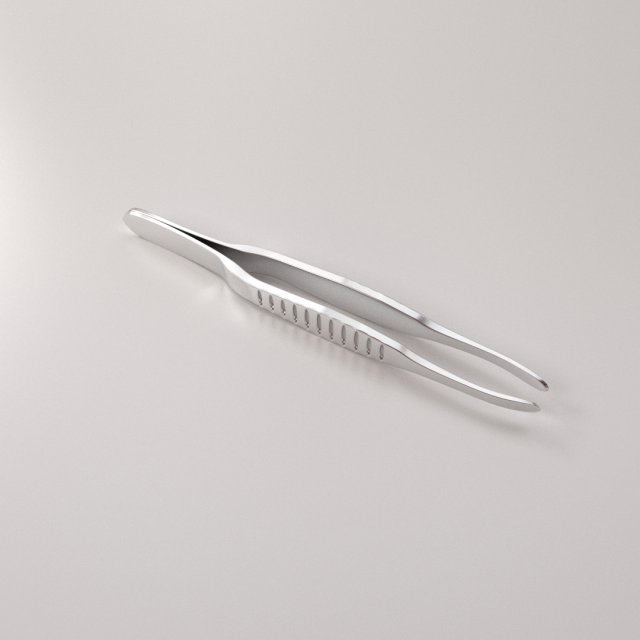 tweezers 3D Модель .c4d .max .obj .3ds .fbx .stl .blend