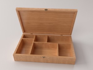 wooden box 3D Model