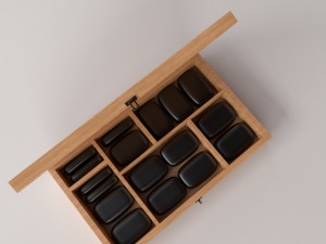 massage stone 3D Модель