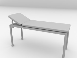 examination table Modello 3D