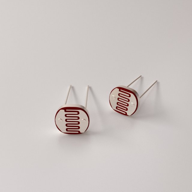 photoresistor 3Dモデル .c4d .max .obj .3ds .fbx .stl .blend 