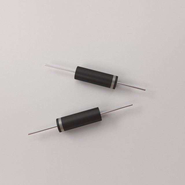 diode 3D Model .c4d .max .obj .3ds .fbx .stl .blend 