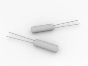 crystal oscillator 3D-Modell