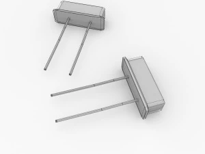 crystal oscillator v2 3D Model