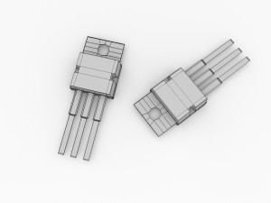 voltage regulator 3D 모델