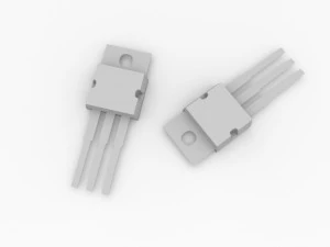 regulador de tens&atilde;o Modelo 3D