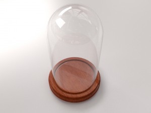 dome glass Modello 3D