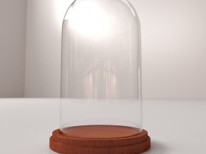 dome glass Modello 3D