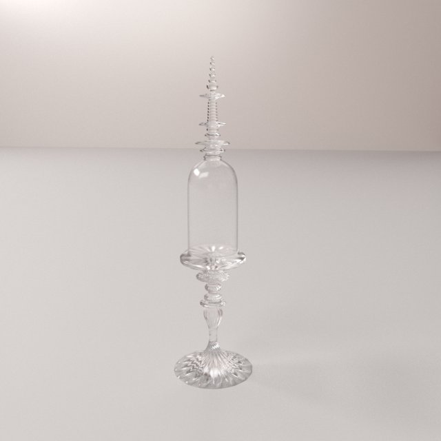 bell jar Modelo 3D .c4d .max .obj .3ds .fbx .stl .blend 