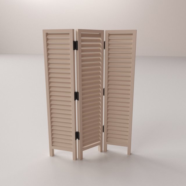 room divider Model 3D .c4d .max .obj .3ds .fbx .stl .blend 