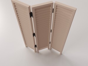 room divider Model 3D