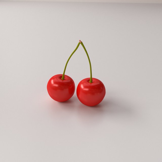 cherry Modelo 3D .c4d .max .obj .3ds .fbx .stl .blend 