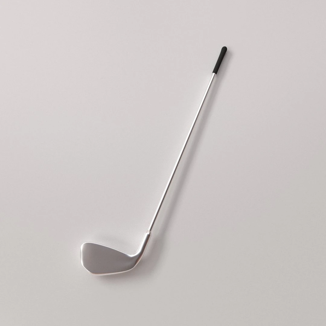 mazza da golf Modello 3D .c4d .max .obj .3ds .fbx .stl .blend 