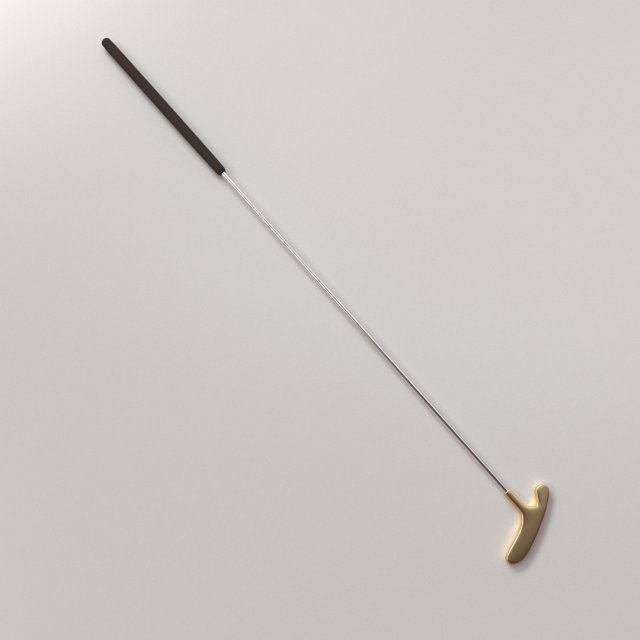 putter 3D Модель .c4d .max .obj .3ds .fbx .stl .blend 