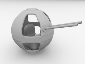 turret 3D 模型