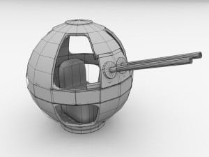 turret 3D 模型