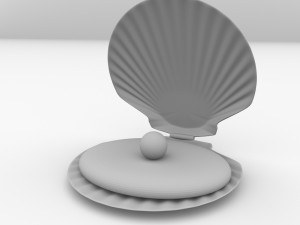 pearl clamp 3D Model