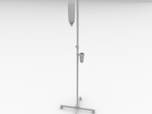 iv pole Model 3D