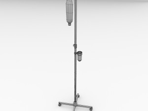 iv pole Model 3D