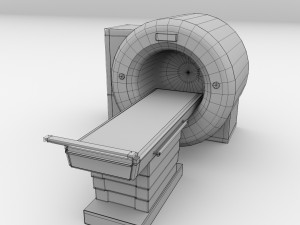 mri scan 3D Model