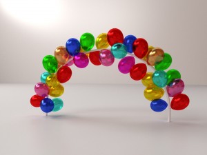 balloon arch 3D Модель
