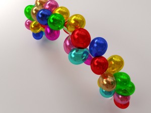 balloon arch 3D-Modell