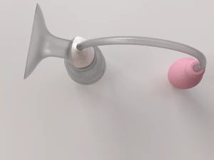 manual breast pump 3D Model