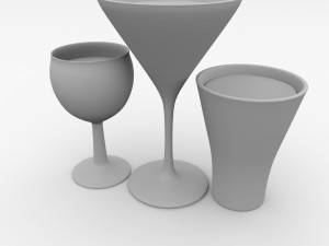 drink set 3D Model