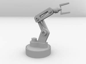 robotic arm 3D 모델