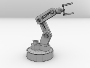robotic arm 3D 모델