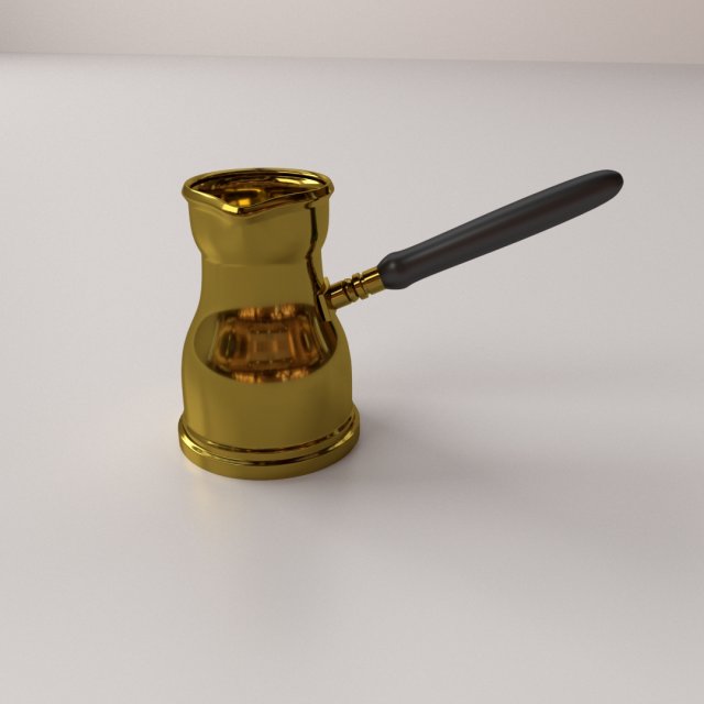 cezve 3D Model .c4d .max .obj .3ds .fbx .stl .blend