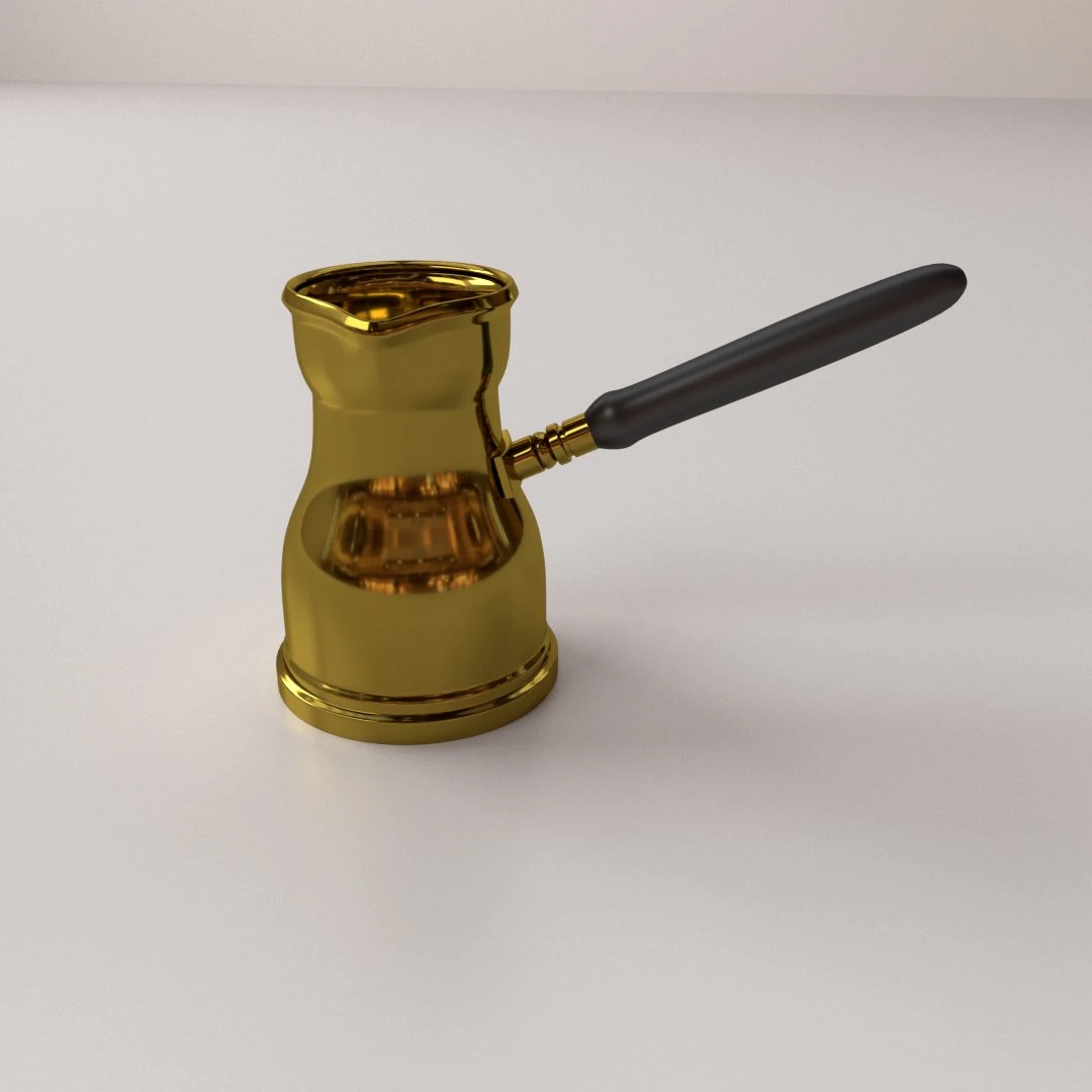 cezve 3D Model .c4d .max .obj .3ds .fbx .stl .blend 