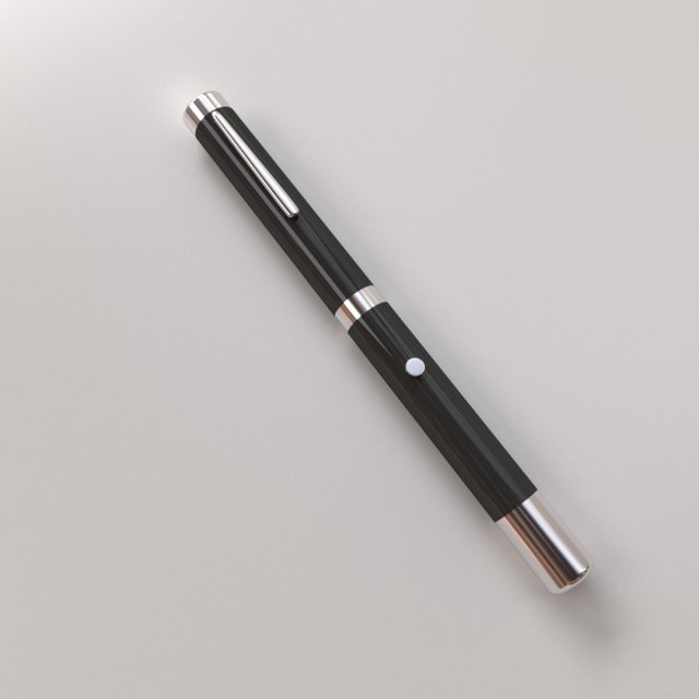 laser pointer 3Dモデル .c4d .max .obj .3ds .fbx .stl .blend 