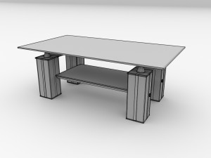 coffee table v2 Modèle 3D