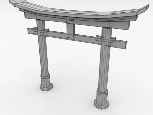 torii Modelo 3D