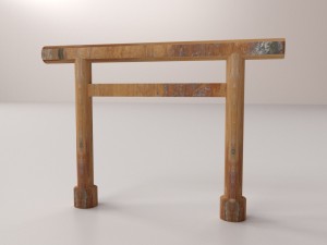 shinmei torii 3D Model