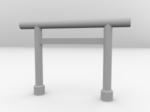 shinmei torii 3D मॉडल