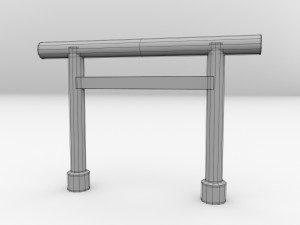 shinmei torii 3D मॉडल