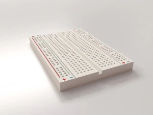 breadboard 3D Model
