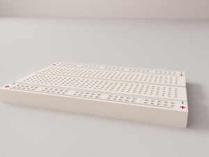 breadboard 3D Model